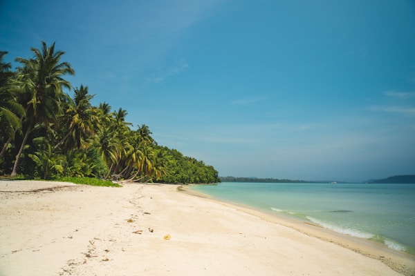 Andaman Nicobar Islands turquoise beach